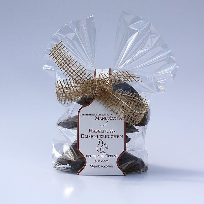 Haselnuss-ElisenlebkuchenZartbitter – Weissenburger Lebkuchen