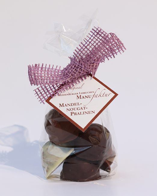 Mandelnougat­pralinen